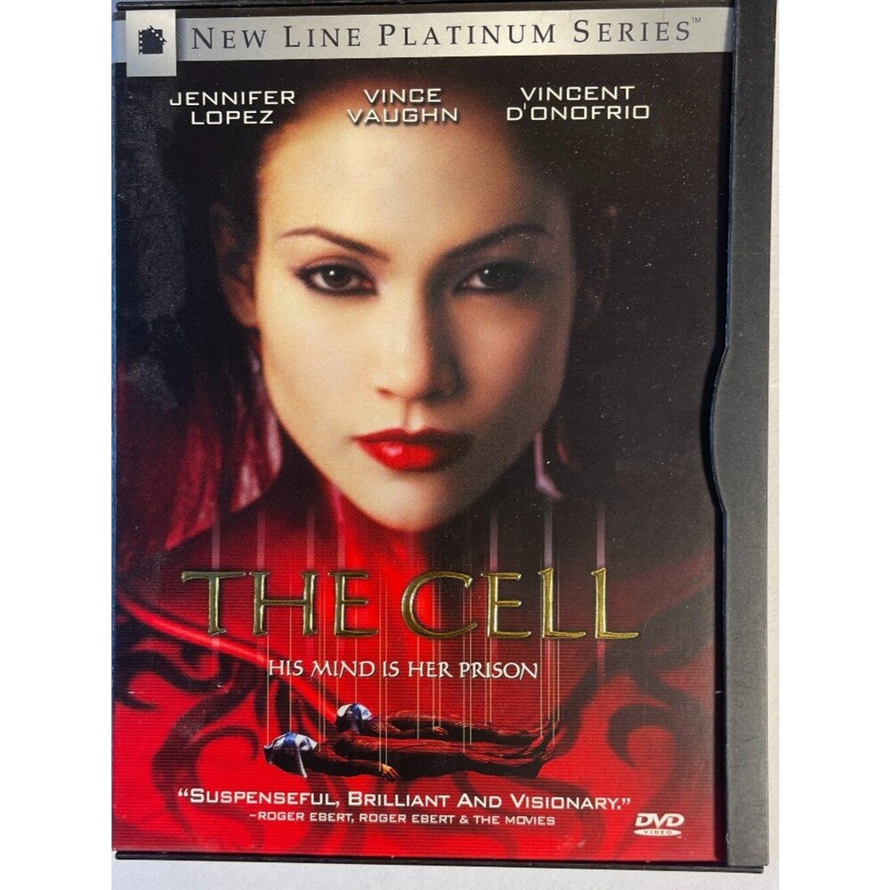 The Cell DVD 2000 Jennifer Lopez Vince Vaughn Widescreen Newline Platinum Series